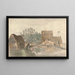 Nun Mill, Northamptonshire - Kapitän Francis Grose — gerahmtes Bild an der Wand