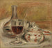 Karaffe, Glas und Zuckerdose - Pierre-Auguste Renoir — Ansicht des Kunstwerks