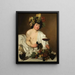Bacchus - Le Caravage — gerahmtes Bild an der Wand