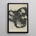 Blumenstudie - Carel Adolph Lion Cachet — gerahmtes Bild an der Wand