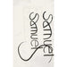 Reproduktion des Gemäldes Ornament fantastique et le nom Samuel en lettres ornées - Carel Adolph Lion Cachet