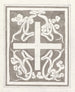 Konzeption mit einem Kreuz - Carel Adolph Lion Cachet — Ansicht des Kunstwerks