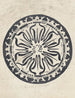Projekt eines Teller-Designs zur Erinnerung an das silberne Jubiläum von Königin Wilhelmine - Carel Adolph Lion Cachet — Ansicht des Kunstwerks