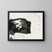 Zwei Katzen - Carel Adolph Lion Cachet — gerahmtes Bild an der Wand