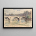 Pont sur la Seine à Paris - Carel Nicolaas Storm van 's Gravesande — gerahmtes Bild an der Wand