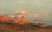 Sonnenuntergang über den Lofoten - Carl August Heinrich Ferdinand Oesterley — Ansicht des Kunstwerks