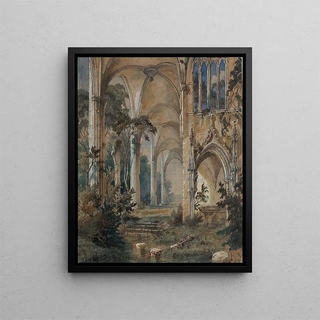 Carl Blechen - Gothic Church Ruin.webp