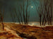 Winterlandschaft im Mondschein - Carl Blechen — Ansicht des Kunstwerks