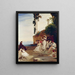 Tarentelle - Carl Blechen — gerahmtes Bild an der Wand