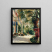 L'intérieur de la Palm House - Carl Blechen — gerahmtes Bild an der Wand