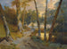 Wald mit kleinem Teich - Carl Blechen — Ansicht des Kunstwerks
