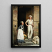 Ein Bäcker, der sich erfrischt - Carl Bloch — gerahmtes Bild an der Wand