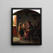 Ein Mahl - Carl Bloch — gerahmtes Bild an der Wand