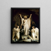 Die Auferstehung - Carl Bloch — gerahmtes Bild an der Wand