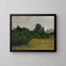 Skizze einer Baumgruppe - Carl Bolze — gerahmtes Bild an der Wand