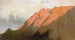 Hoher Göll im Alpenglühen - Carl Bolze — Ansicht des Kunstwerks