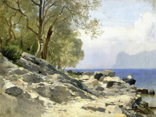 Rivage du lac de Garde - Carl Bolze — Ansicht des Kunstwerks