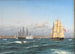 Die Bucht von Lissabon - Carl Dahl — Ansicht des Kunstwerks