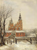 Rosenborg im Winter - Carl Frederik Aagaard — Ansicht des Kunstwerks