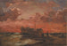 Wrack an der Westküste Jütlands bei Sonnenuntergang - Carl Frederik Sørensen — Ansicht des Kunstwerks