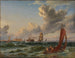 Parti de la mer de Øresund avec Kronborg - Carl Frederik Sørensen — Ansicht des Kunstwerks