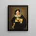 Portrait des Schauspielers Saint-Ange - Carl Frederik von Breda — gerahmtes Bild an der Wand