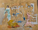 Figuren auf einem goldenen Hintergrund - Carl Fredrik Hill — Ansicht des Kunstwerks