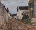 Rue de village français à Montigny - Carl Fredrik Hill — Ansicht des Kunstwerks