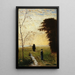 Schwester Anna - Carl Fredrik Hill — gerahmtes Bild an der Wand