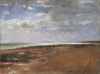 Die Strandpromenade in Luc - Carl Fredrik Hill — Ansicht des Kunstwerks