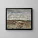 Landschaft in der Wildnis im Fontainebleau-Wald - Carl Fredrik Hill — gerahmtes Bild an der Wand