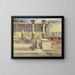 Die Haus von Méleagre in Pompeji - Carl Friedrich Heinrich Werner — gerahmtes Bild an der Wand