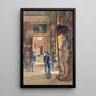 Carl Goebel the younger - Eingang in die I Rstkammer.webp