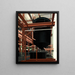 Raffinerie - Carl Grossberg — gerahmtes Bild an der Wand