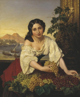 Carl Gustaf Plagemann - Italian Fruit Seller.webp