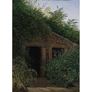 Carl Gustav Carus - An Overgrown Mineshaft.webp