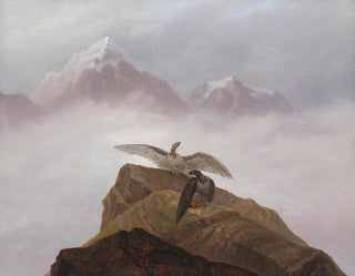 Fantasie der Alpen - Carl Gustav Carus — Ansicht des Kunstwerks