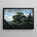 Souvenir d'une île boisée en mer Baltique - Carl Gustav Carus — gerahmtes Bild an der Wand