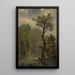 Landschaftsbild - Carl Gustav Carus — gerahmtes Bild an der Wand