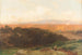 Sonnenuntergang auf der römischen Landschaft - Carl Gustav Rodde — Ansicht des Kunstwerks