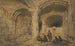 Figuren arabischer in einer Gewölbe der Al-Aqsa-Moschee Jerusalem - Carl Haag — Ansicht des Kunstwerks