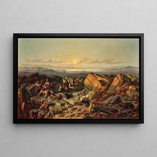 Carl Haase - Ambush in the Montenegrin Mountains.webp