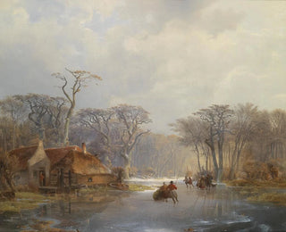 Winter in Zerfall - Carl Hilgers — Ansicht des Kunstwerks