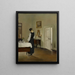 im Esszimmer - Carl Holse — gerahmtes Bild an der Wand