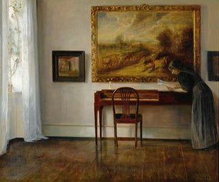Innentableau mit Gemälde - Carl Holse — Ansicht des Kunstwerks