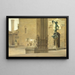 Partie de la Loggia dei Lanzi à Florence - Carl Holse — gerahmtes Bild an der Wand