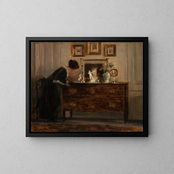 Rangement - Carl Holse — gerahmtes Bild an der Wand