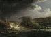 Eine Wasserfall in Älvkarleby - Carl Johan Fahlcrantz — Ansicht des Kunstwerks