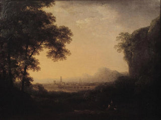 Landschaft im romantischen Stil - Carl Johan Fahlcrantz — Ansicht des Kunstwerks