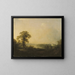Vue de Haga - Carl Johan Fahlcrantz — gerahmtes Bild an der Wand